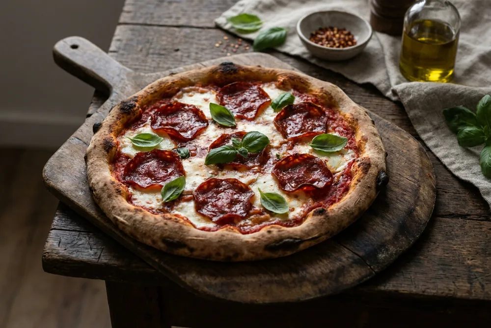Pizza Tonnara, la primera receta de la casa desde 1994